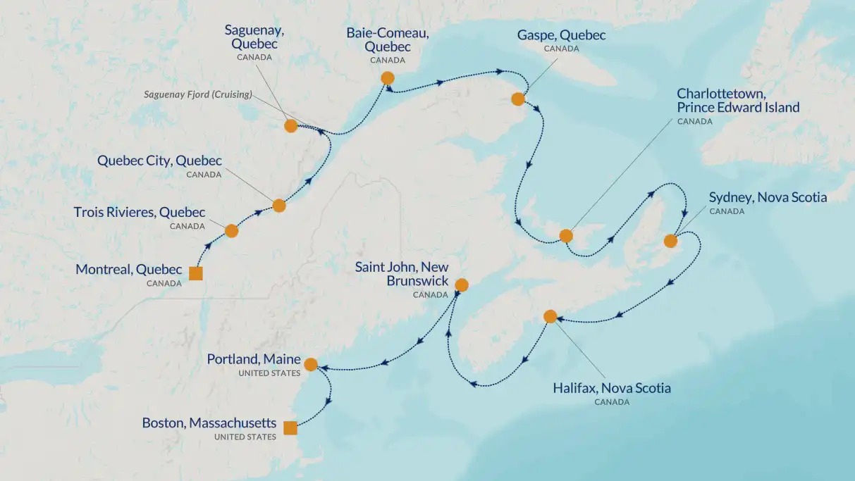 Canada & New England Intensive Cruise